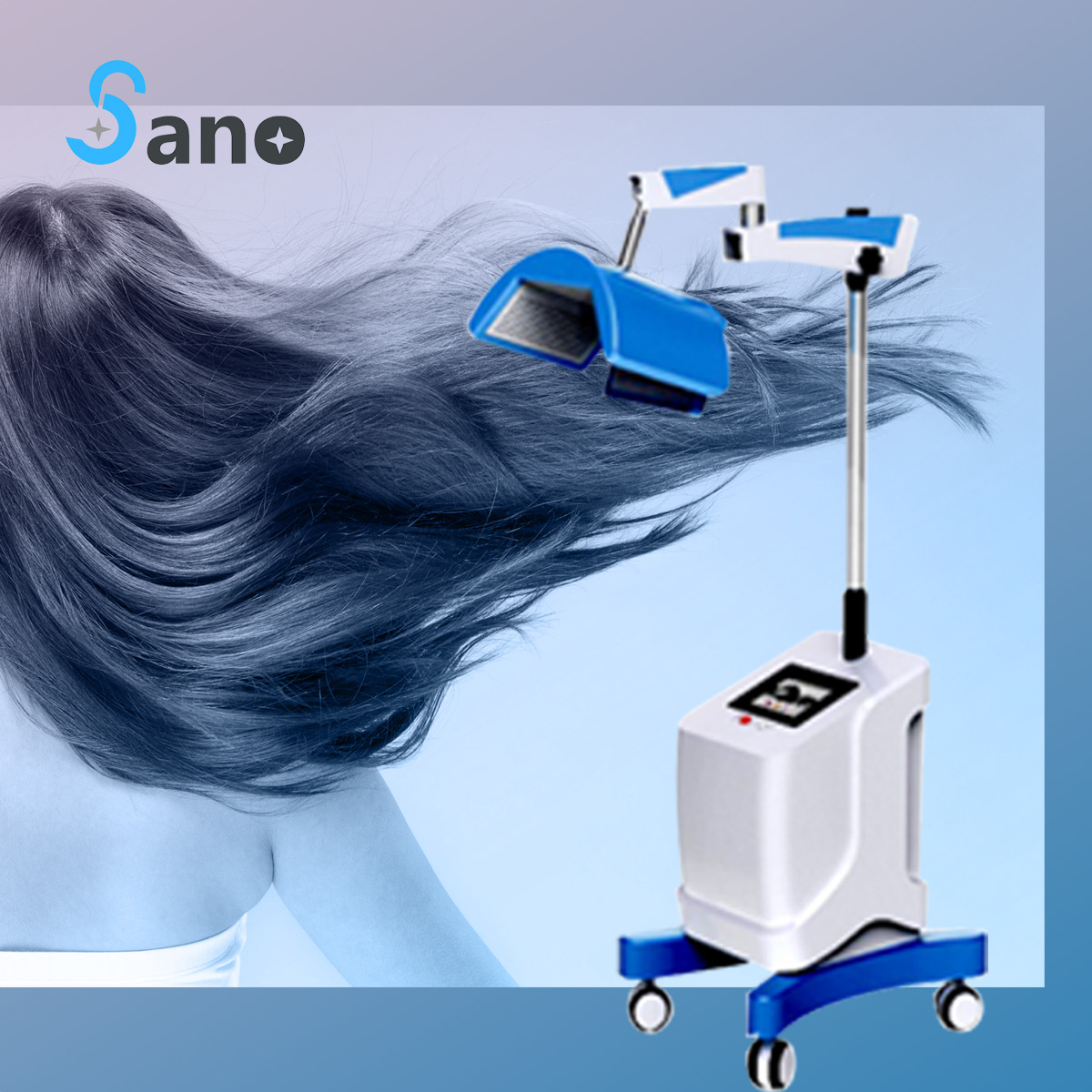 Diod Laser håråterväxt maskin