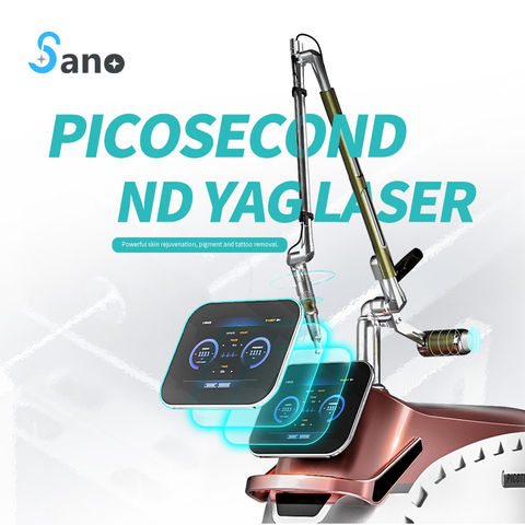 Vertikal Picosecond-tatueringsborttagningsmaskin