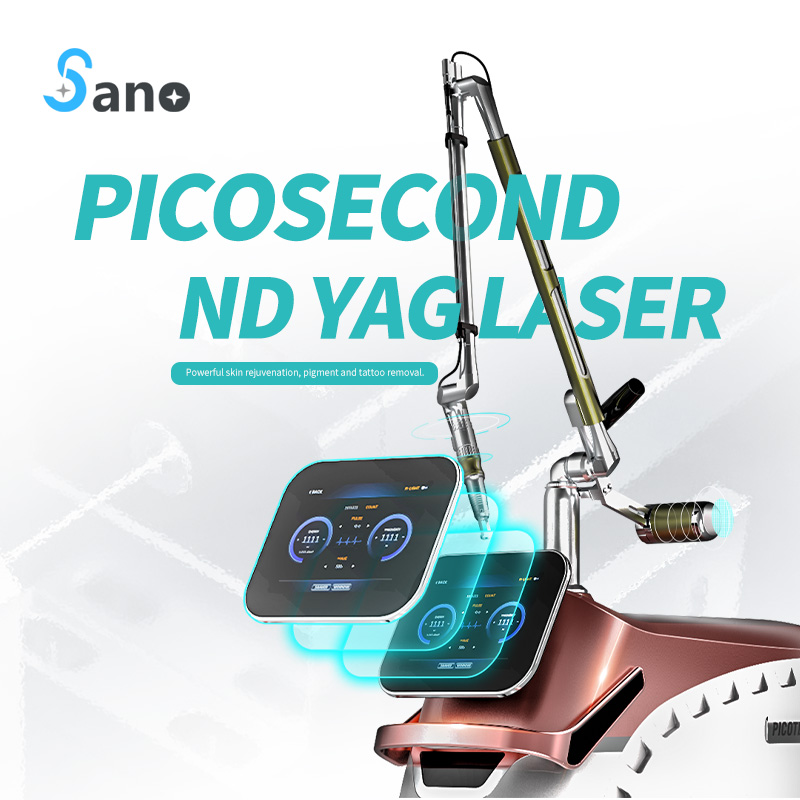 Vertikal Picosecond-tatueringsborttagningsmaskin