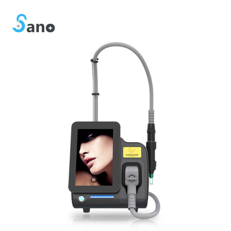 Bärbar Q Switch Nd Yag lasermaskin