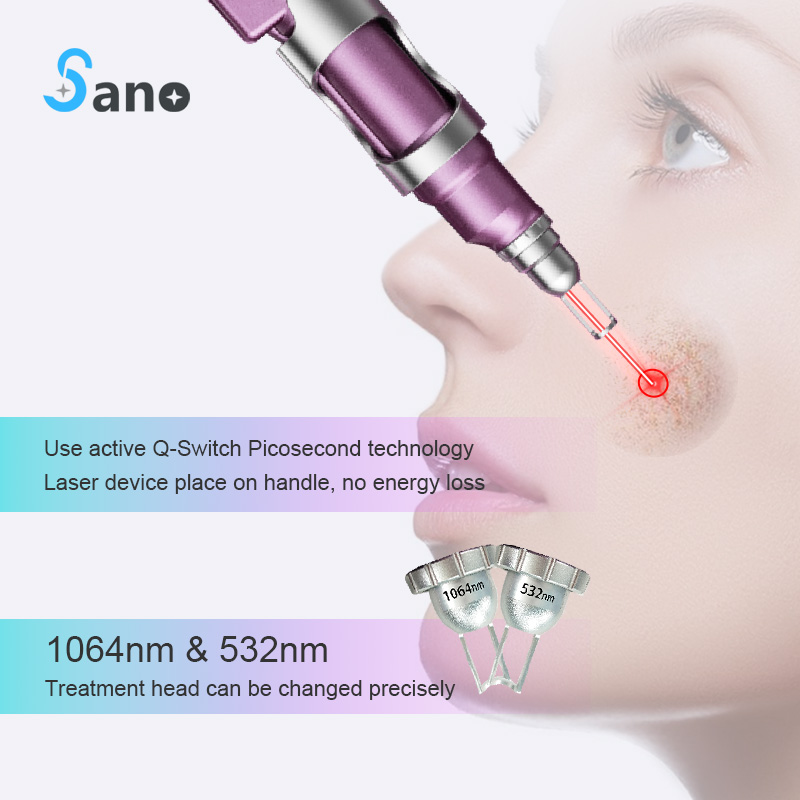 Pico laser tatueringsborttagningsmaskin