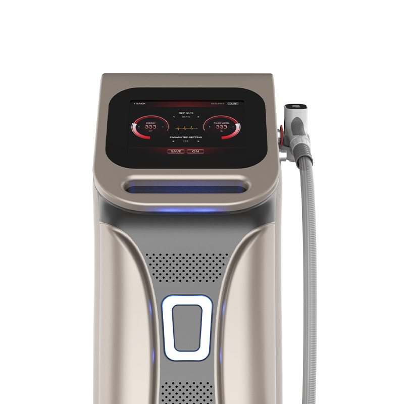Maskin för hårborttagning med laser med 3 våglängder