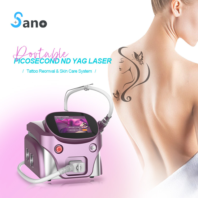 Medicinsk Picosecond-utrustning för borttagning av tatueringar med laser